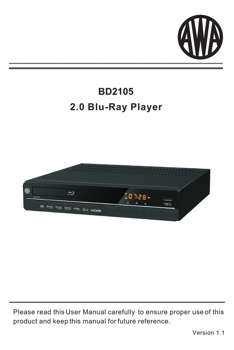 AWA BD2105 Manual de usuario
