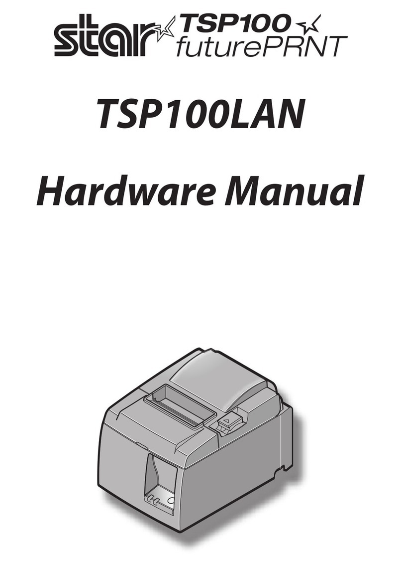 Star Micronics TSP100LAN Manual de usuario