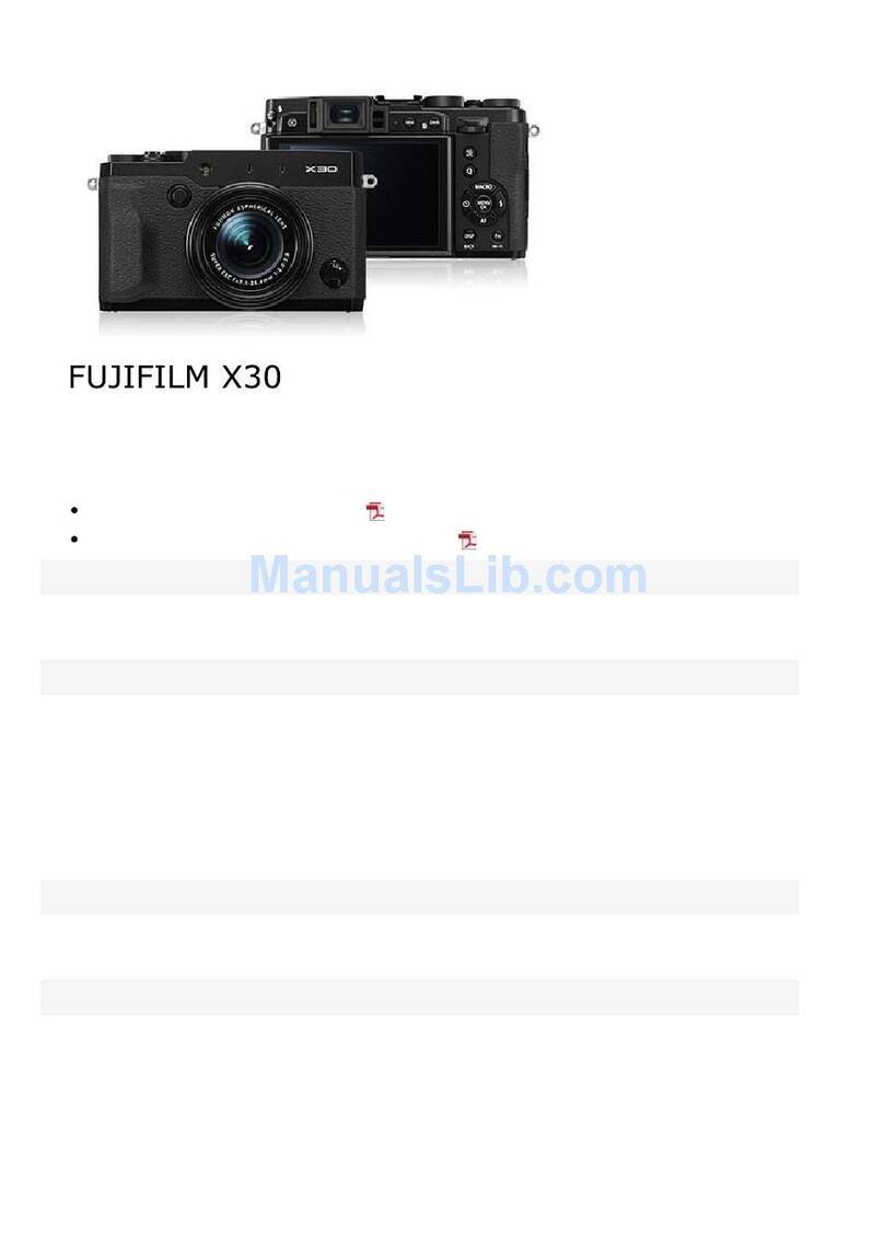FujiFilm X30 Manual de usuario