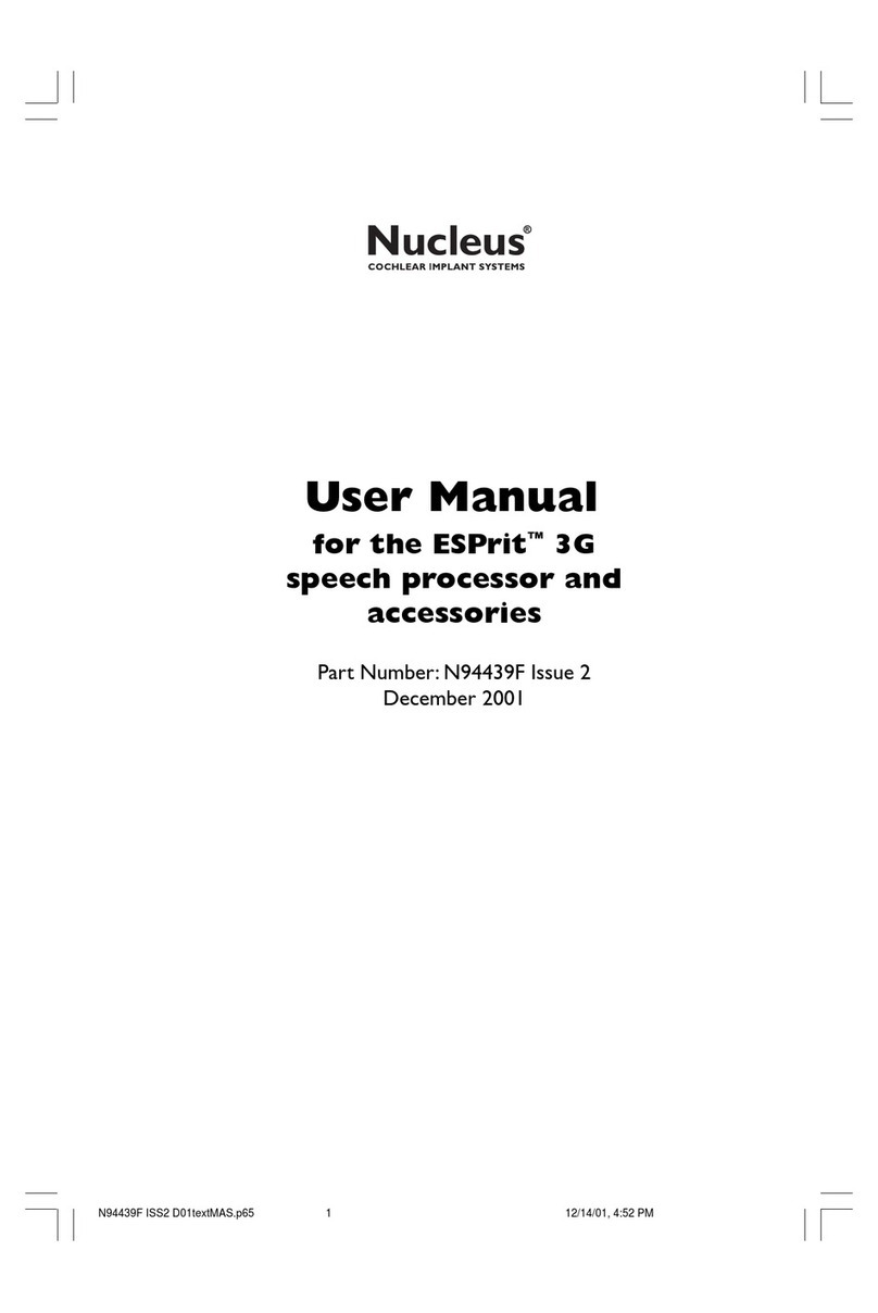 Nucleus ESPrit 3G Manual de usuario