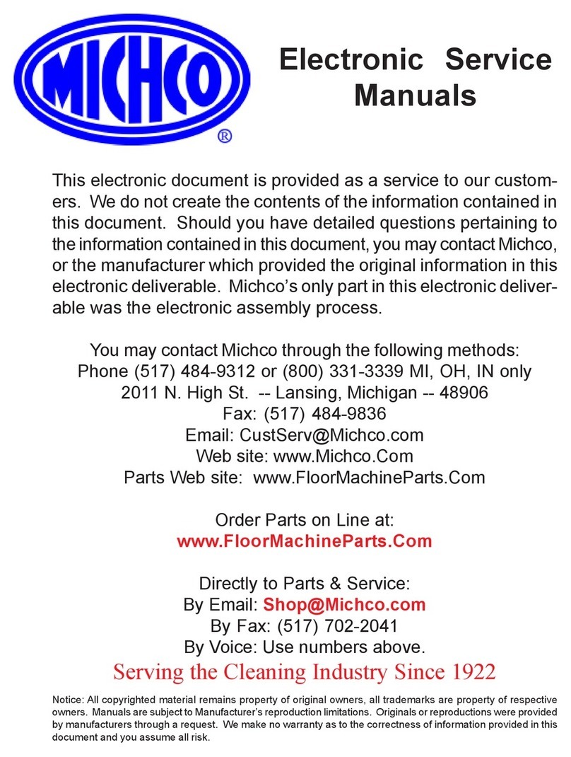 Pacific ScrubMaster 20B Manual de instalación y operación