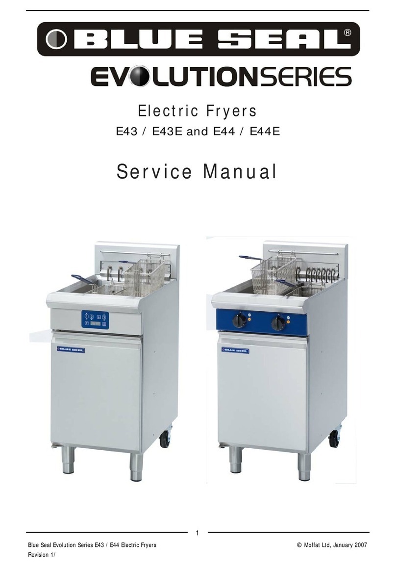 Blue Seal Fast-Fri E43 Manual de usuario Blue Seal Fast-Fri E43 Manual de usuario