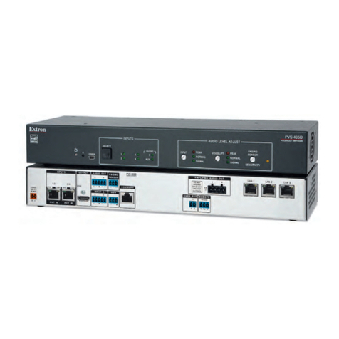 Extron electronics PVS 405D Manual de usuario