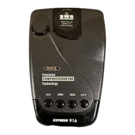 Beltronics Express E926CS Manual de usuario
