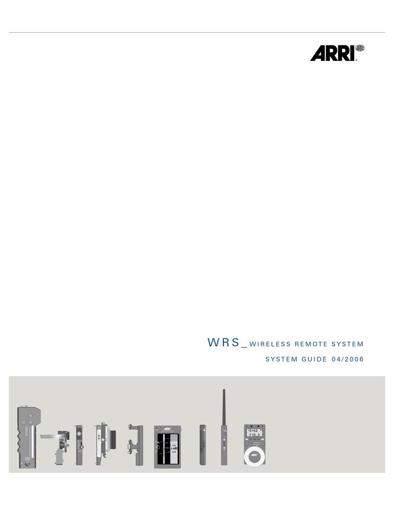 ARRI WRS Manual de lista de piezas