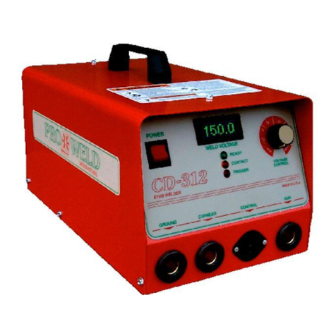 Pro-Weld CD-312 Manual de usuario