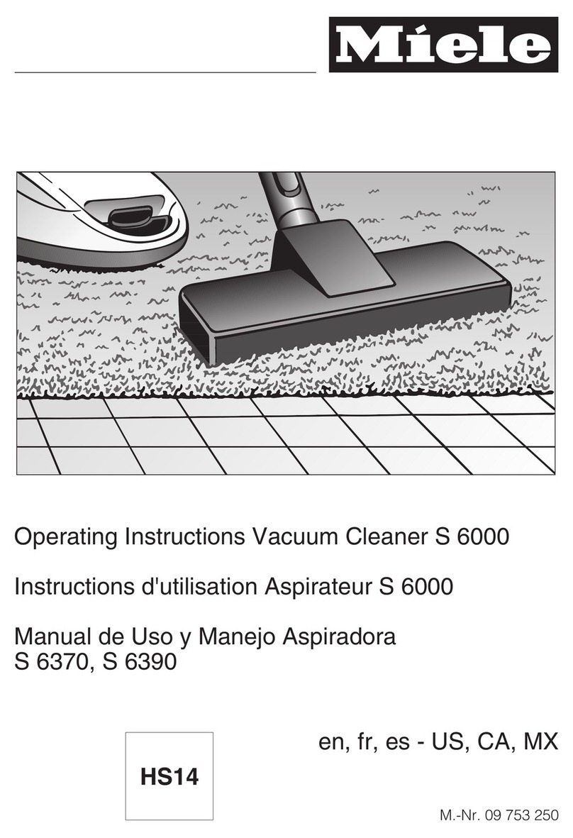 Miele S 6000 Manual de usuario