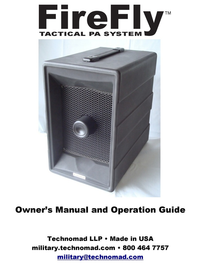 Technomad Firefly Manual