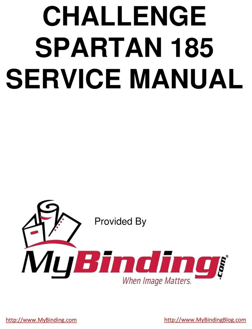 Challenge SPARTAN 185 Manual de usuario
