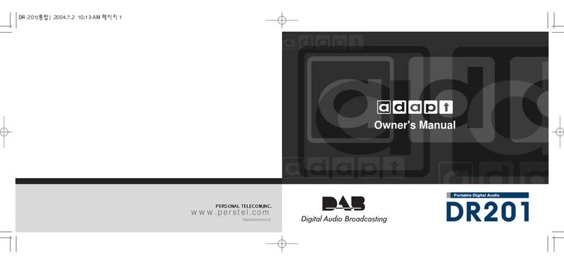 adapt DR201 Manual de usuario adapt DR201 Manual de usuario