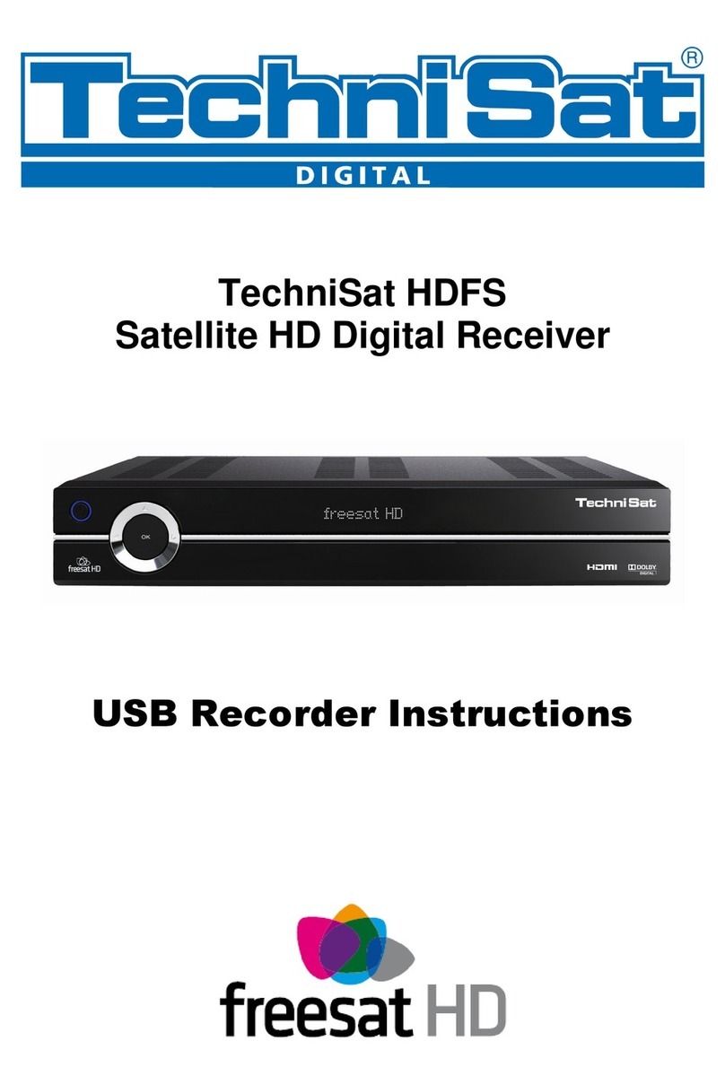 TechniSat HDFS Manual de usuario TechniSat HDFS Manual de usuario