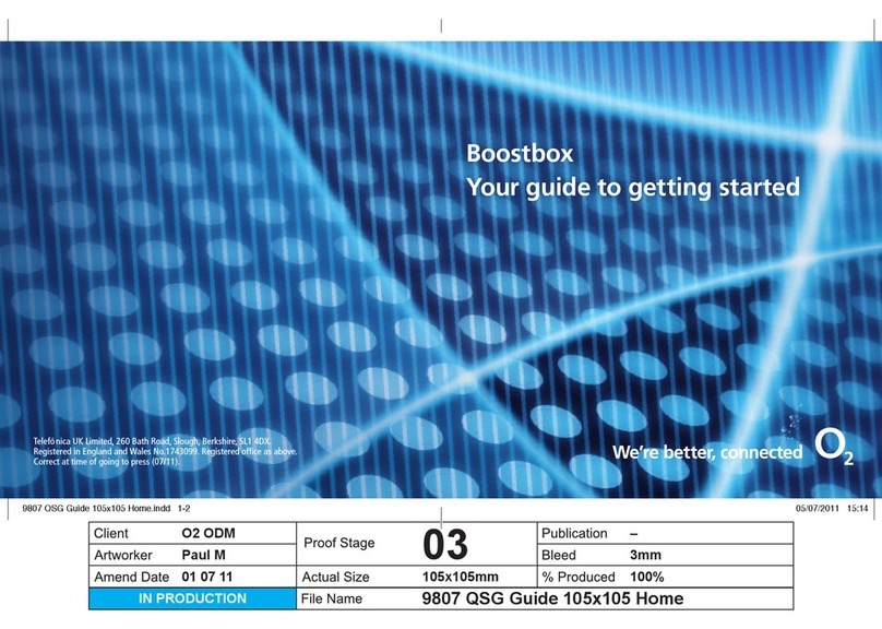 O2 Boostbox Manual de usuario