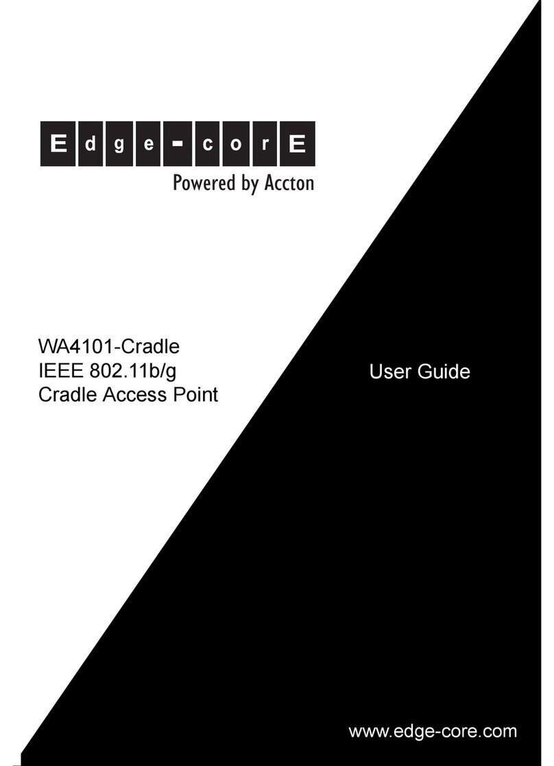 Edge-Core WA4101-Cradle Manual de usuario