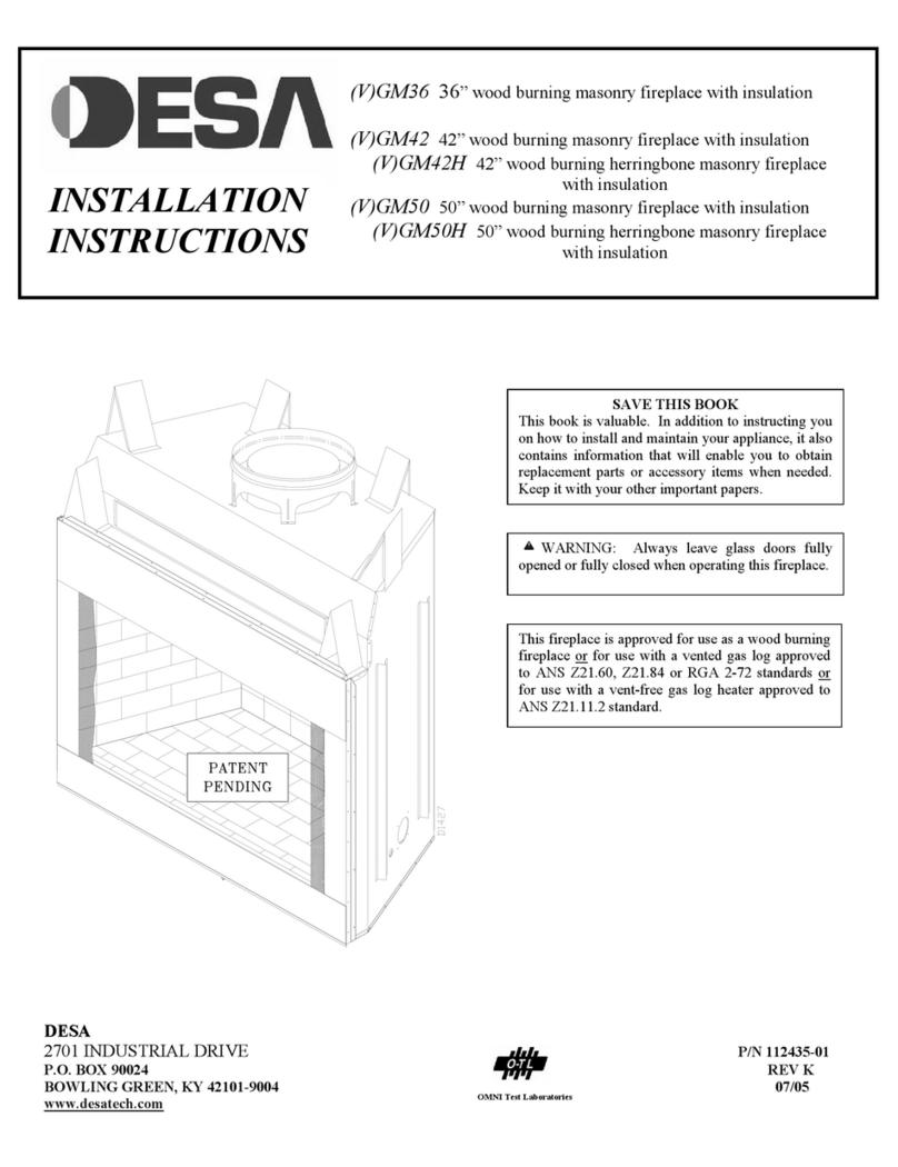 Desa (V)GM36 Manual de usuario