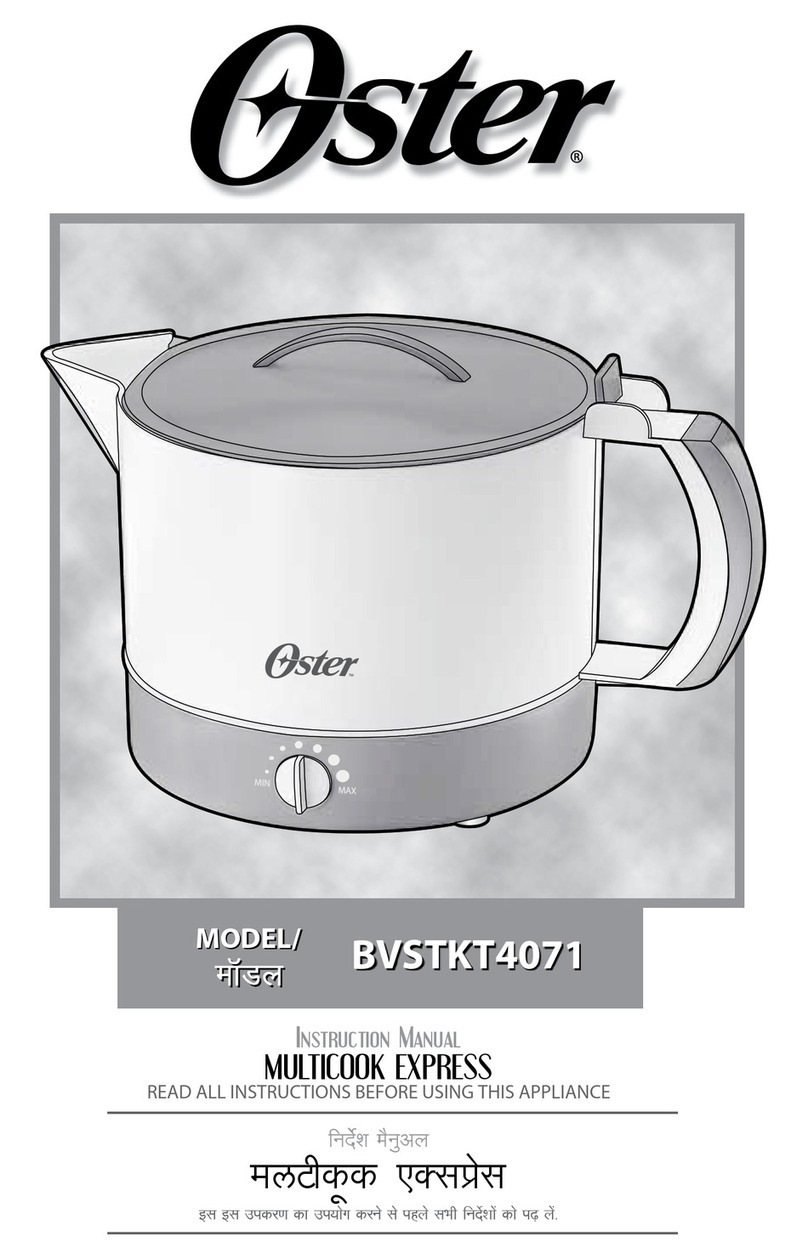 Oster Multicook EXPRESS BVSTKT4071 Manual de usuario