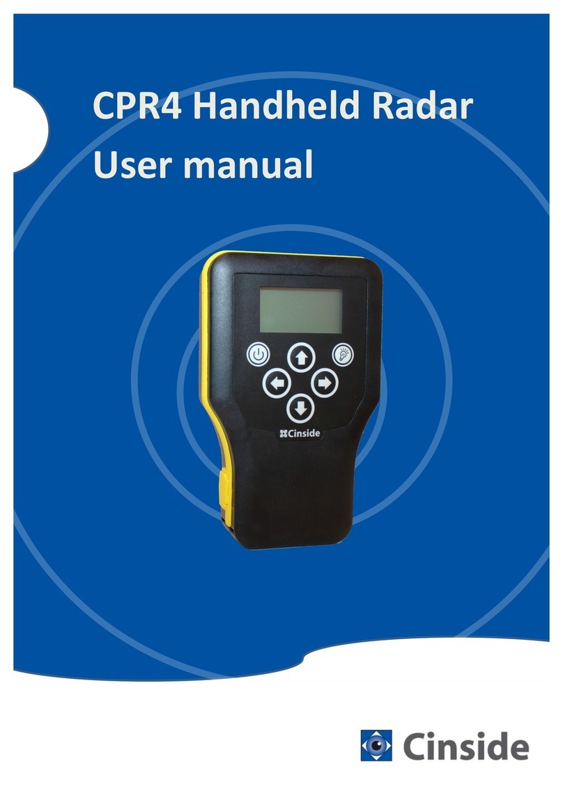 Cinside CPR4 Manual de usuario