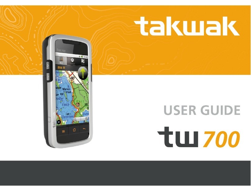 Takwak tw700 Manual de usuario