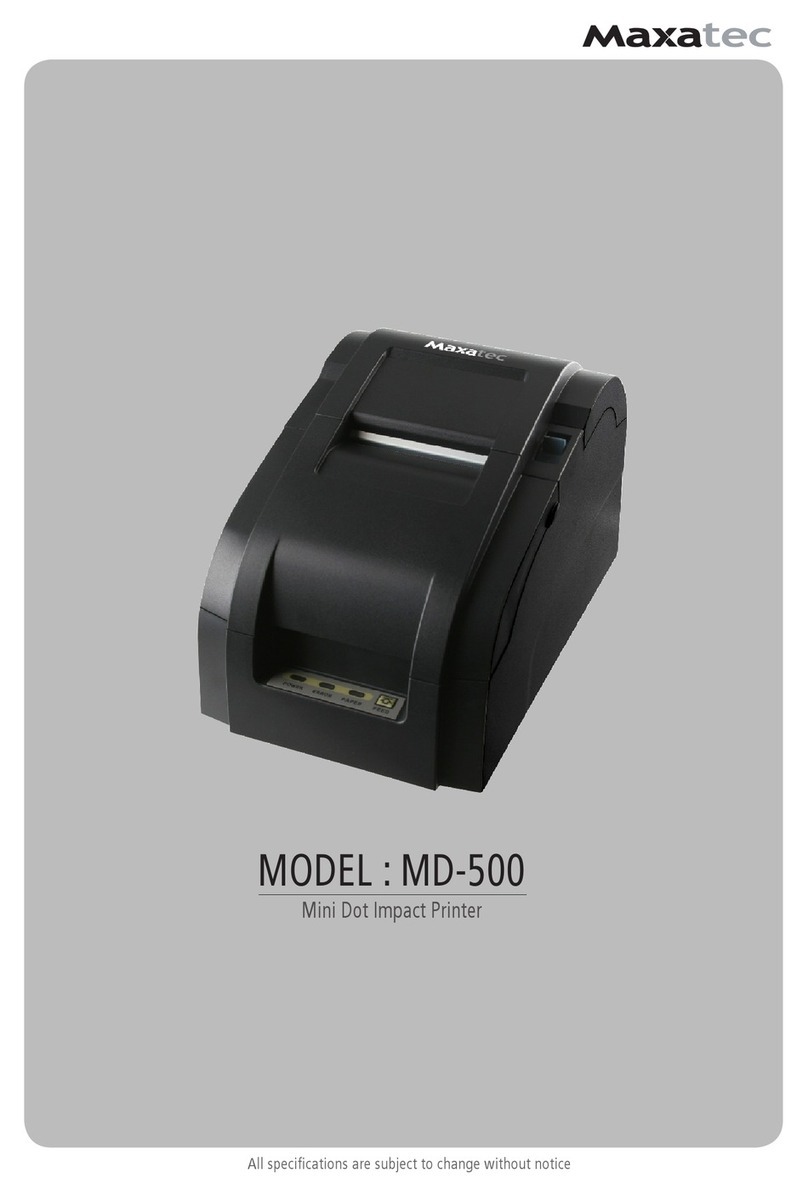 Maxatec MD-500 Manual de usuario