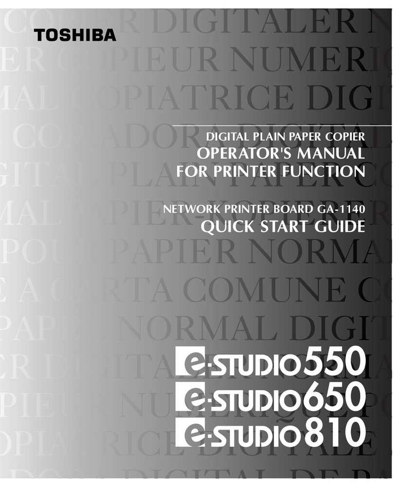 Toshiba e-STUDIO 550 Manual de usuario