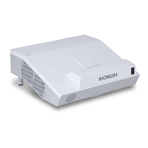Hitachi CP-AX2503 Manual de usuario