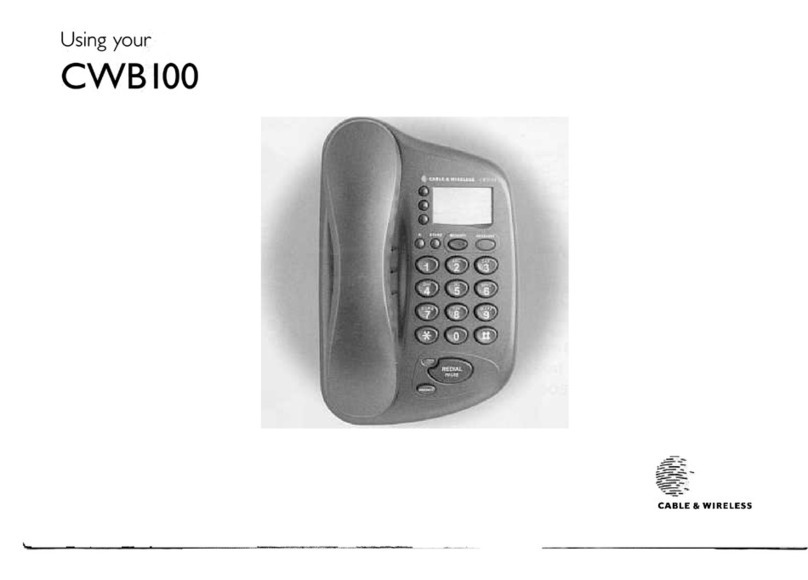 Cable & Wireless CWB100 Guía