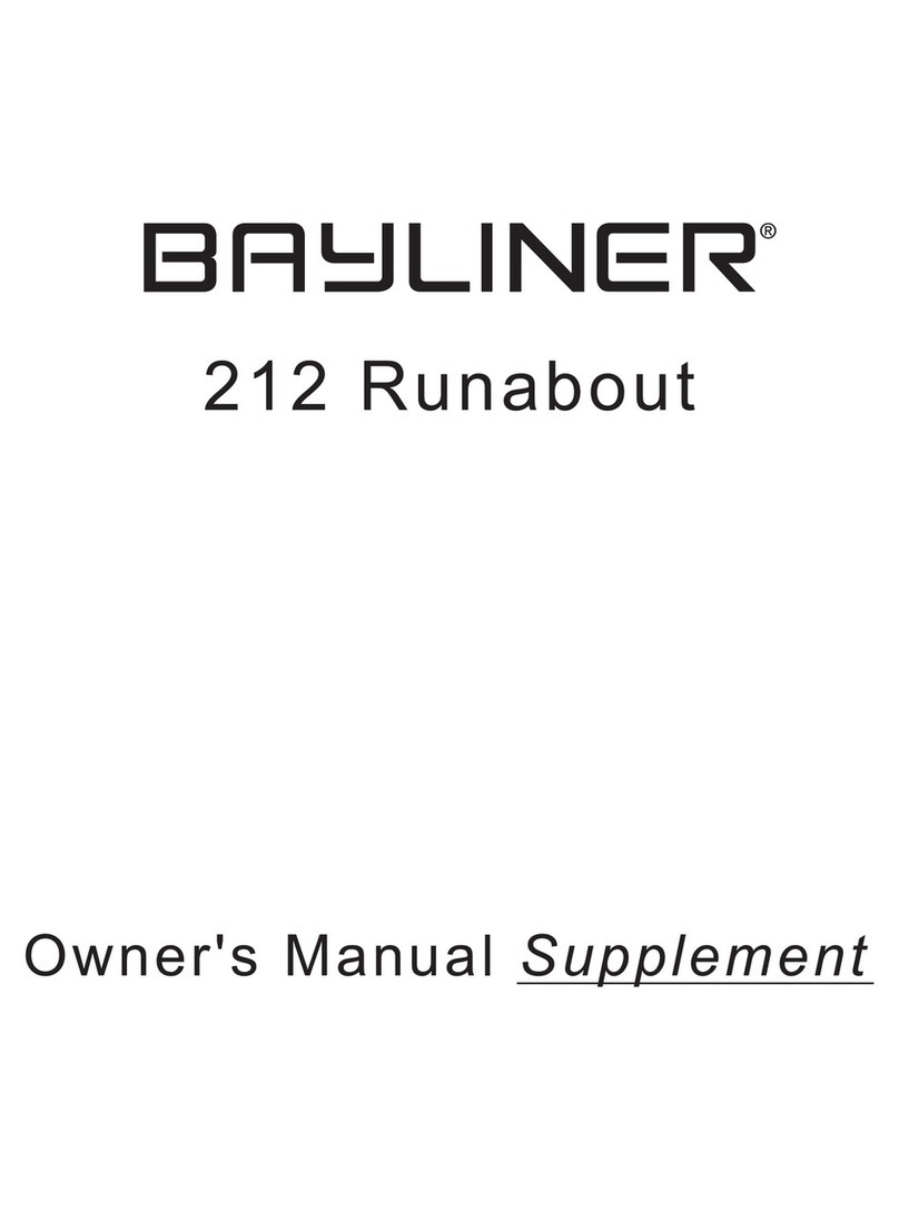 Bayliner 212 Runabout Manual de usuario