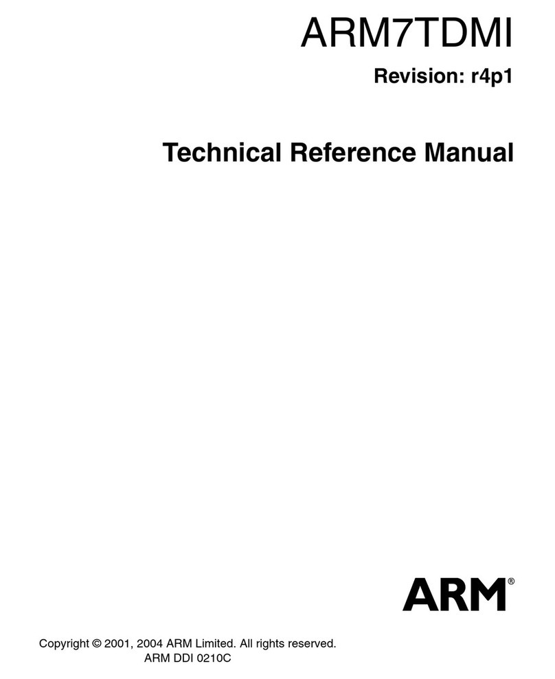 ARM ARM7TDMI Manual del producto ARM ARM7TDMI Manual del producto
