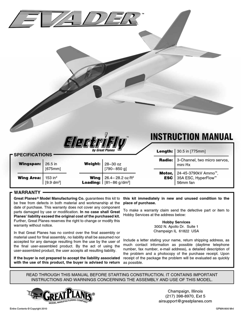 electrifly ElectriFly Manual de usuario