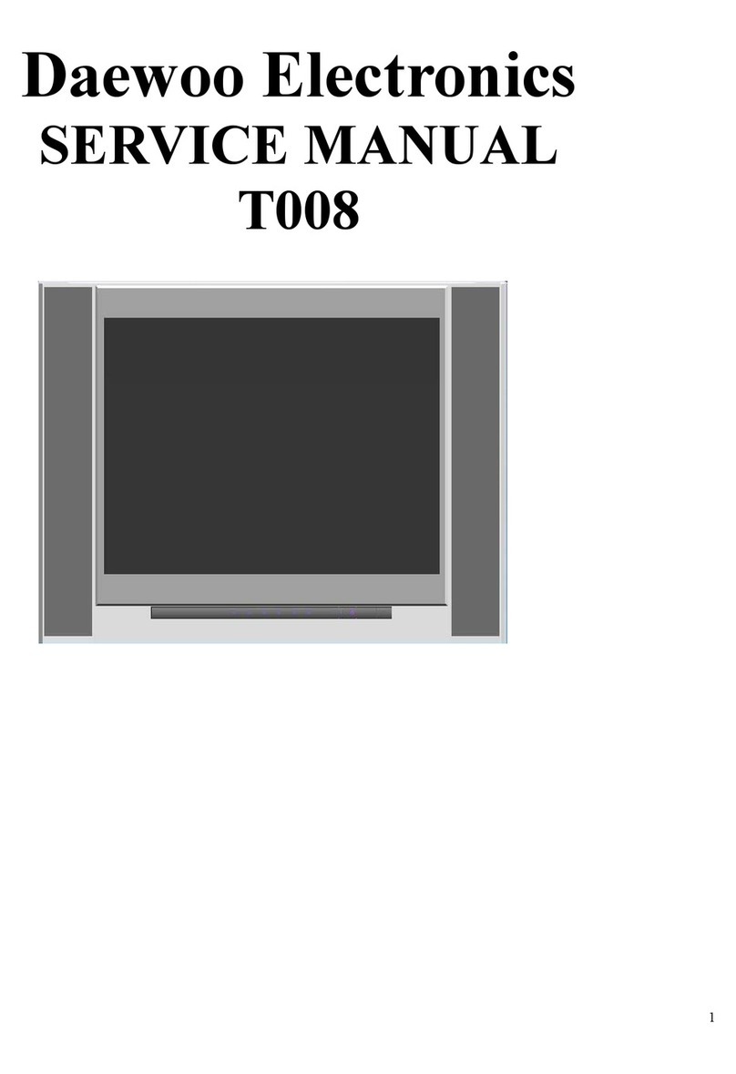 DAEWOO ELECTRONICS T008 Manual de usuario