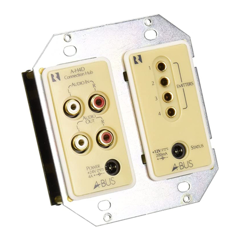 Russound A-BUS A-H4D Manual de usuario