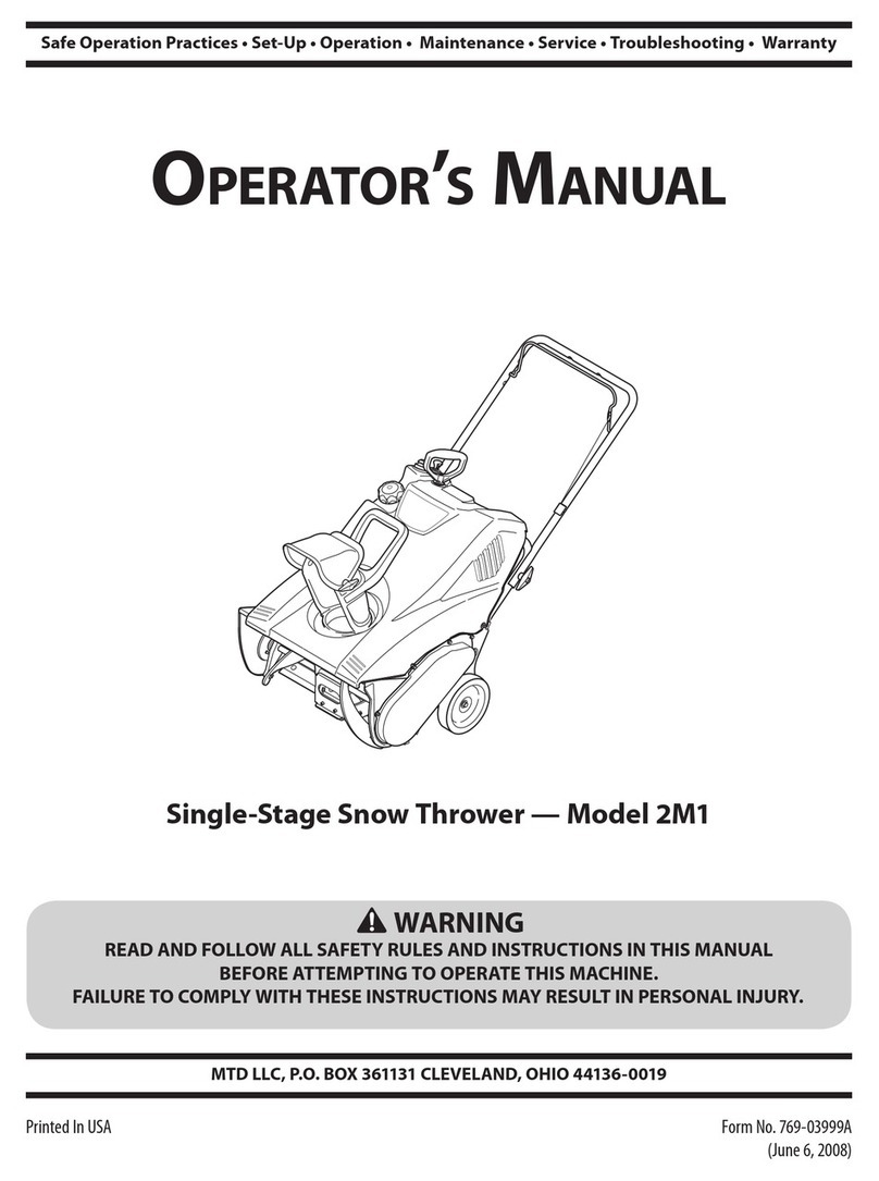 MTD 2M1 Manual de usuario