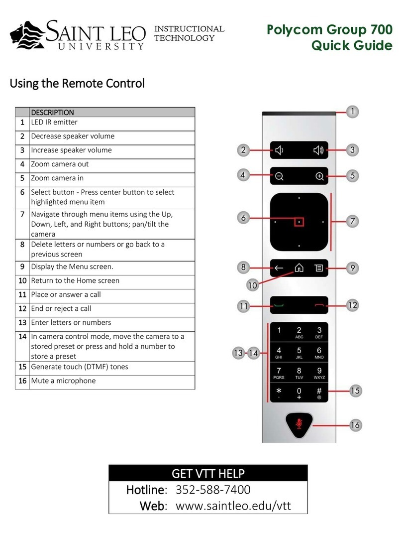 Polycom RealPresence Group 700 system Manual de usuario