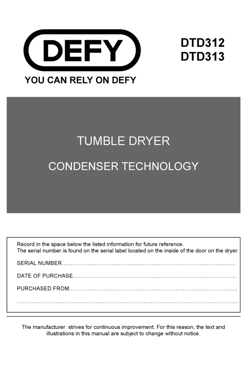 Defy DTD312 Manual de usuario