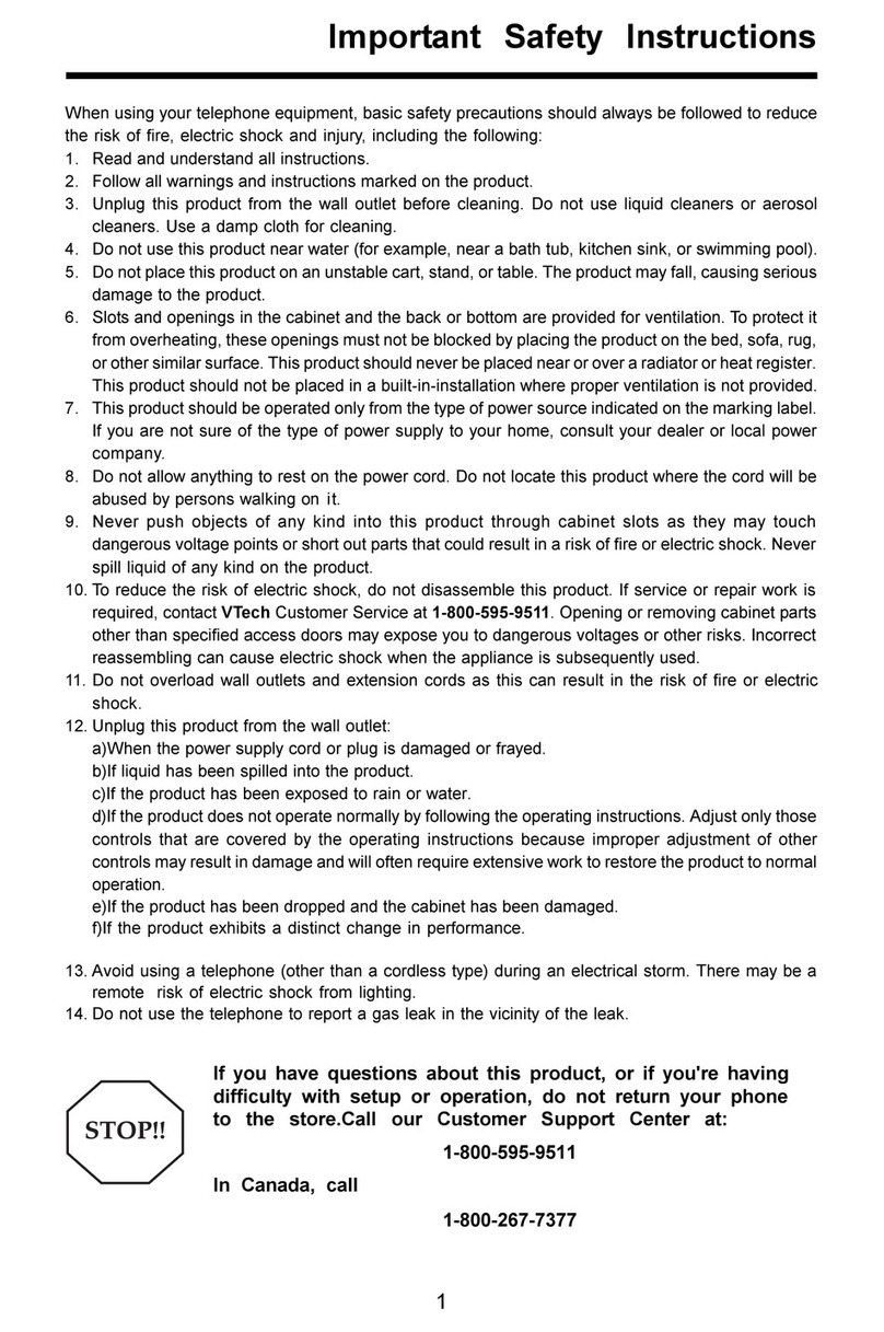 V-tech IP Phone Manual de usuario