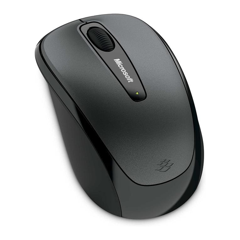 Microsoft Mouse Manual de usuario