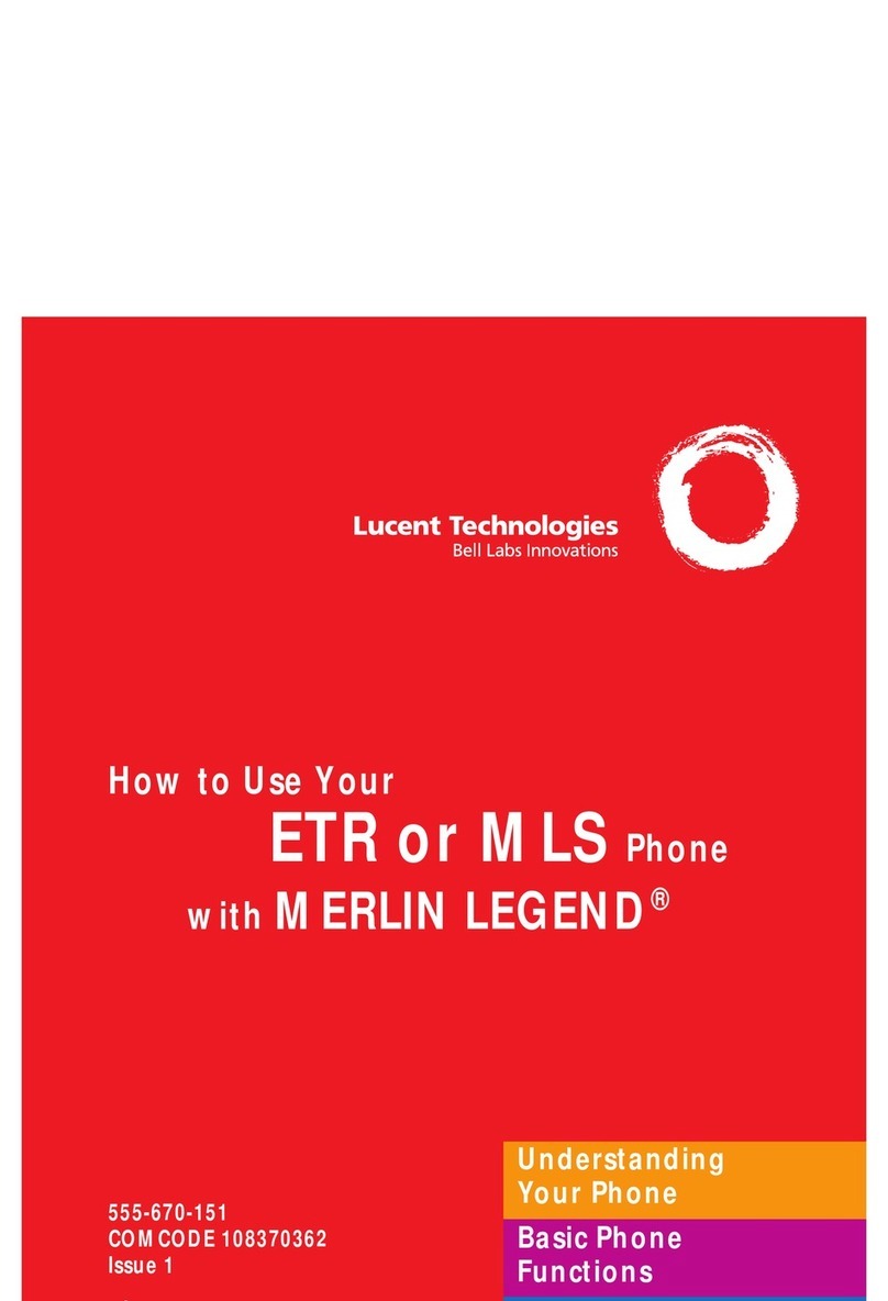 Lucent Technologies MLS Manual de usuario