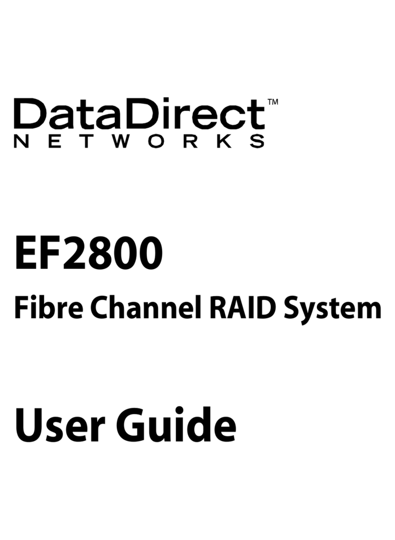 DataDirect Networks EF2800 Manual de usuario