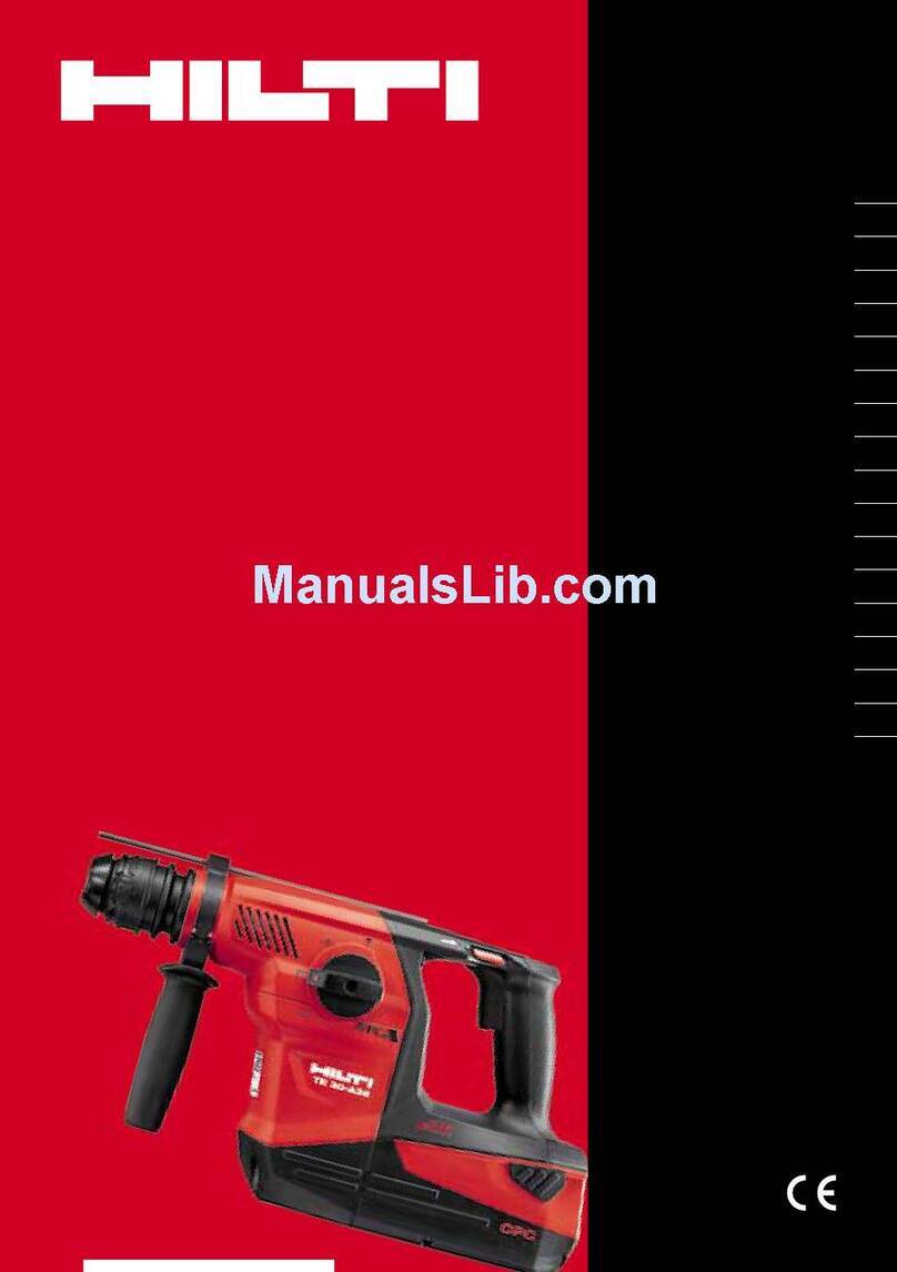 Hilti TE 30-A36 Manual de usuario