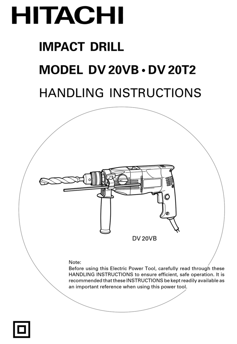Hitachi DV 20VB Manual de usuario