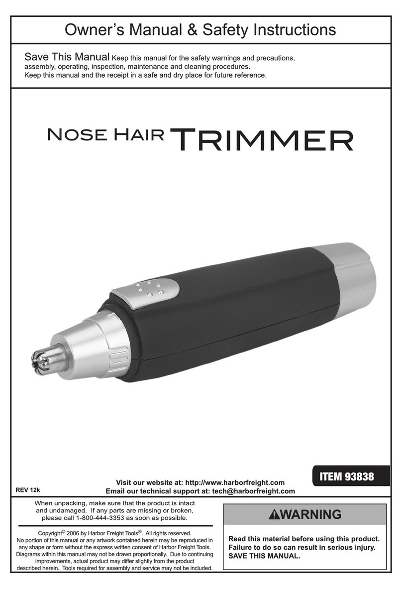 Harbor Freight Tools 93838 Manual de usuario