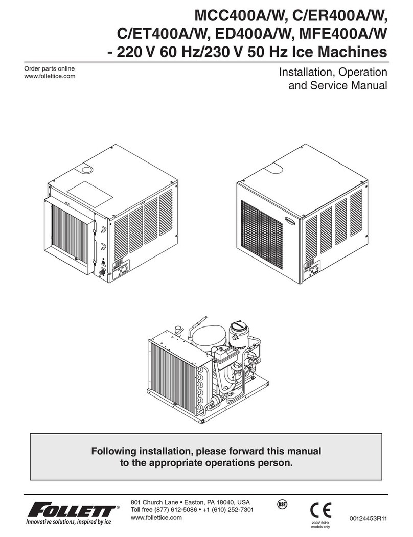 Follett MCC400A Guía de configuración