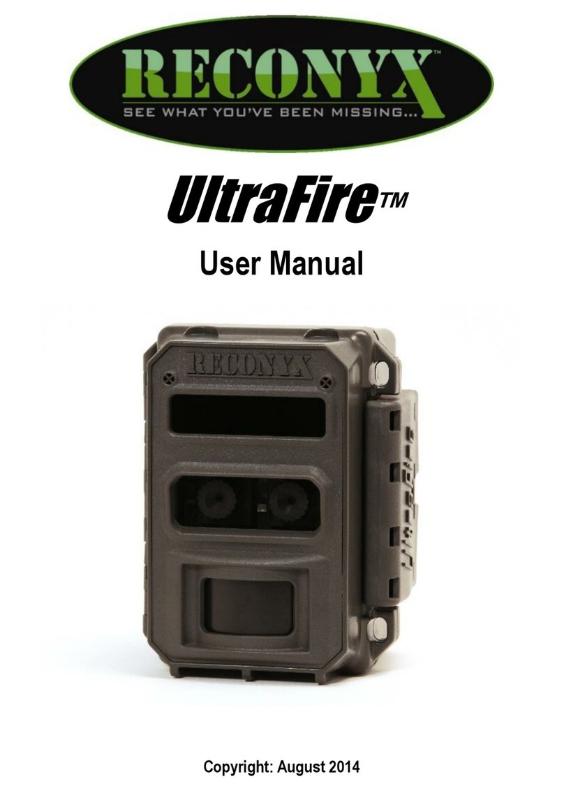 Reconyx UltraFire Manual de usuario Reconyx UltraFire Manual de usuario