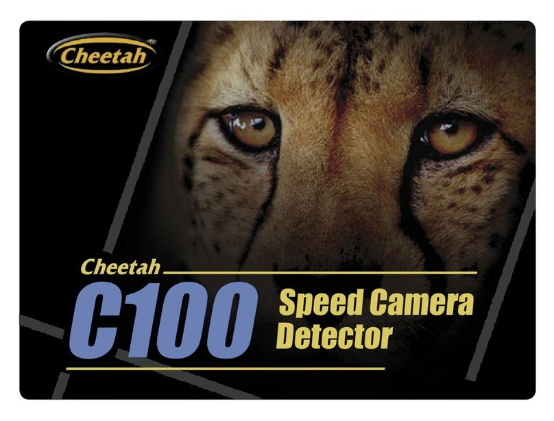 Cheetah C100 Manual de usuario