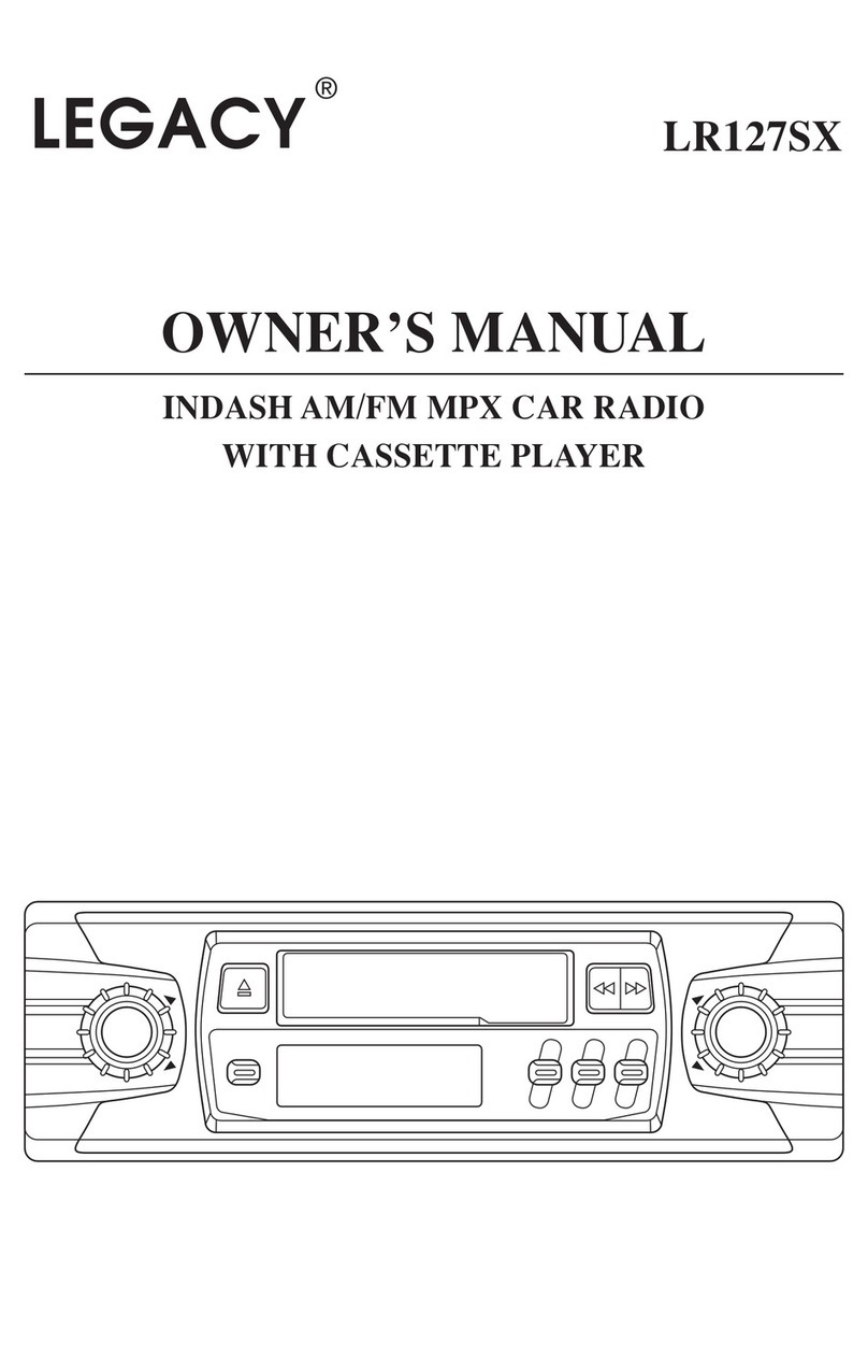 Legacy LR127SX Manual de usuario