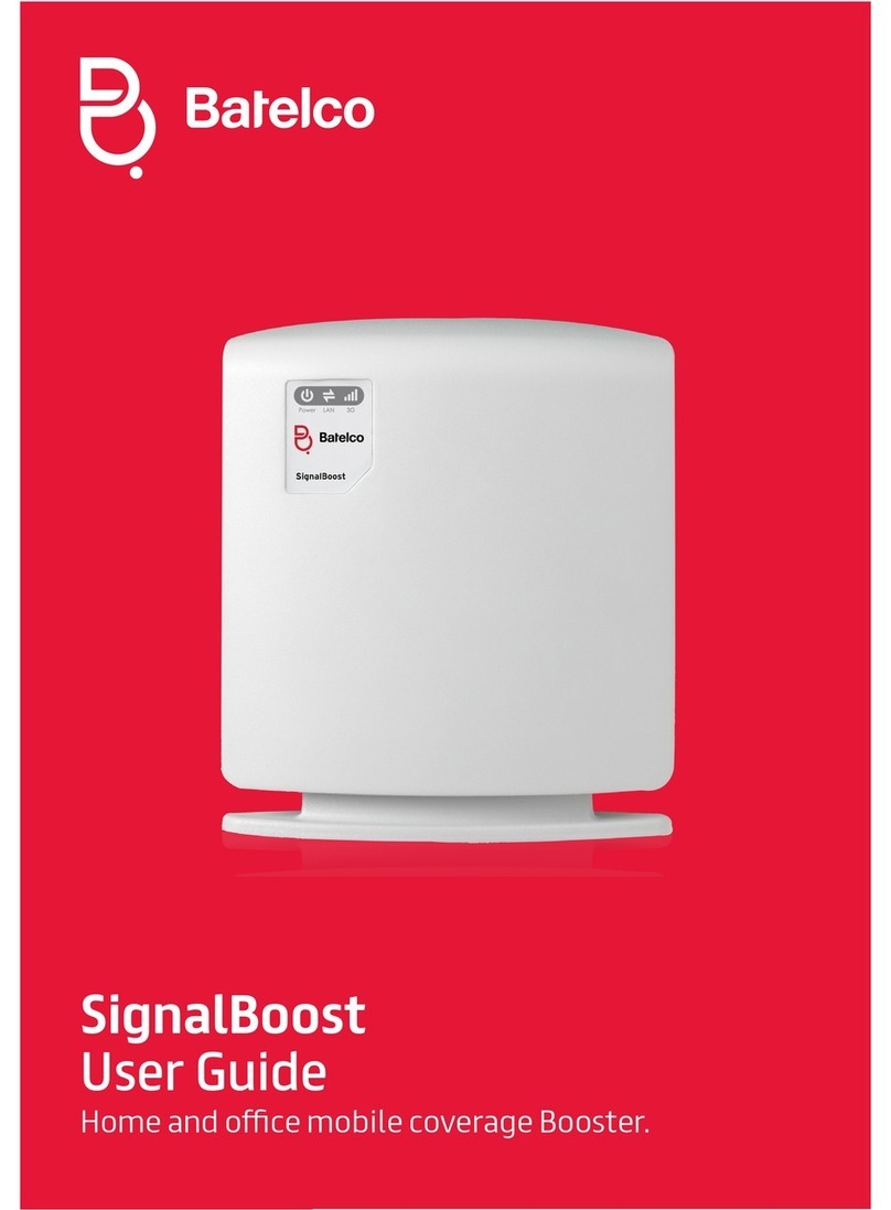 Batelco SignalBoost Manual de usuario