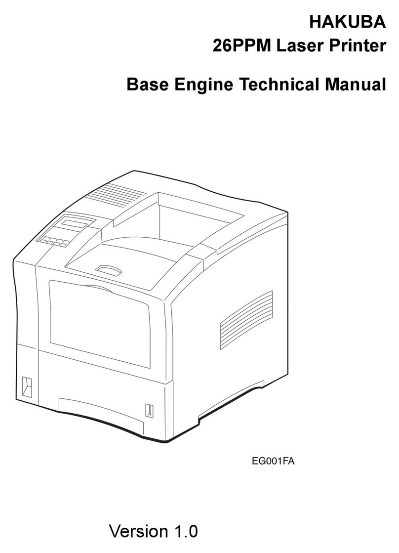 Hakuba b 6100 Manual de usuario
