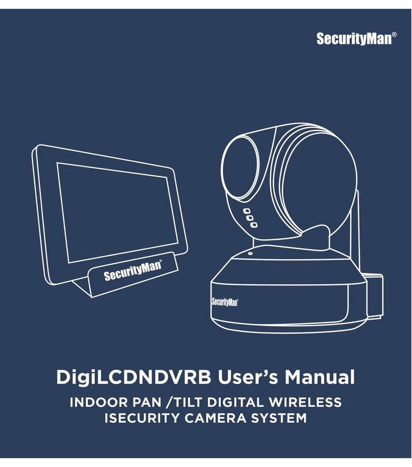 SecurityMan DigiLCDNDVRB Manual de usuario