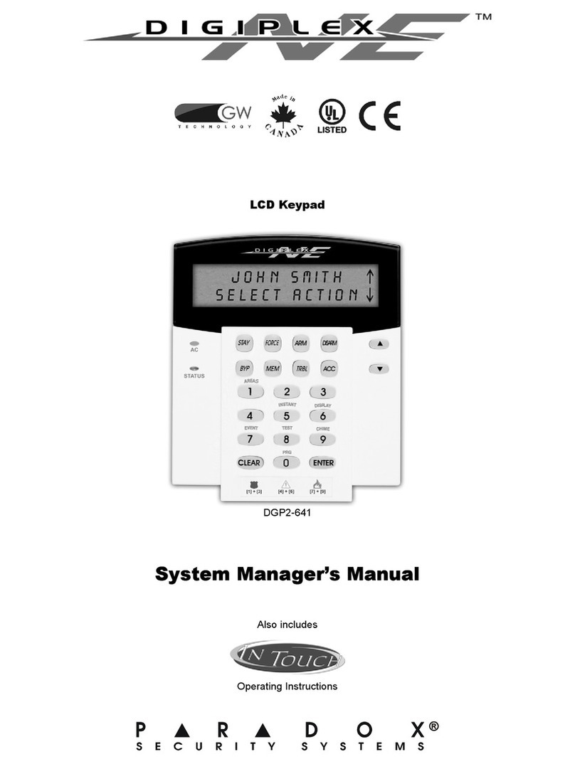 Digiplex DGP2-641 Guía del usuario