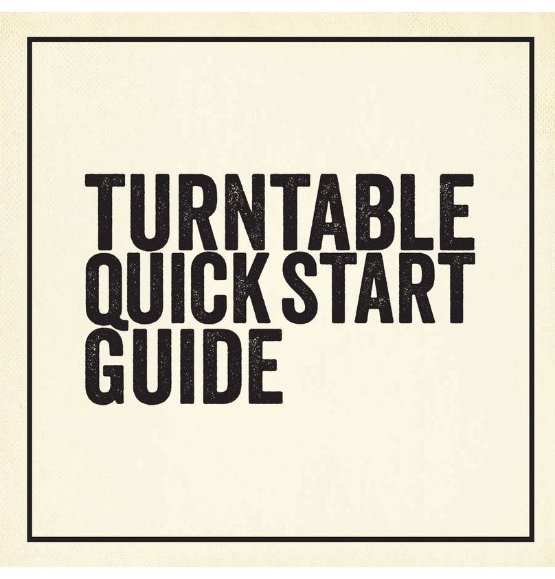 Crosley Turntable Manual de usuario