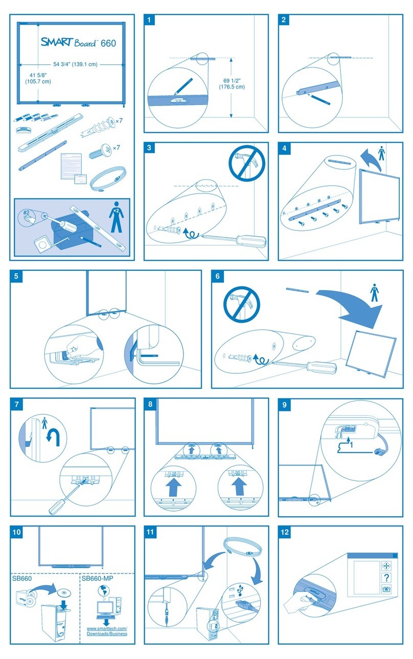 Smart Technologies Board 660 Manual de usuario